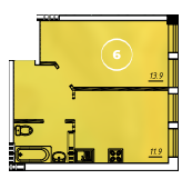 1-кімнатна 35 м² в ЖК Via Roma від 20 350 грн/м², Одеса