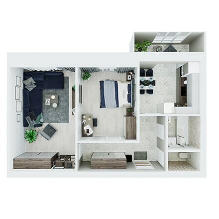 2-комнатная 63 м² в ЖК Living Park "Нова Будова-2" от 13 500 грн/м², с. Мукша Китайгородская