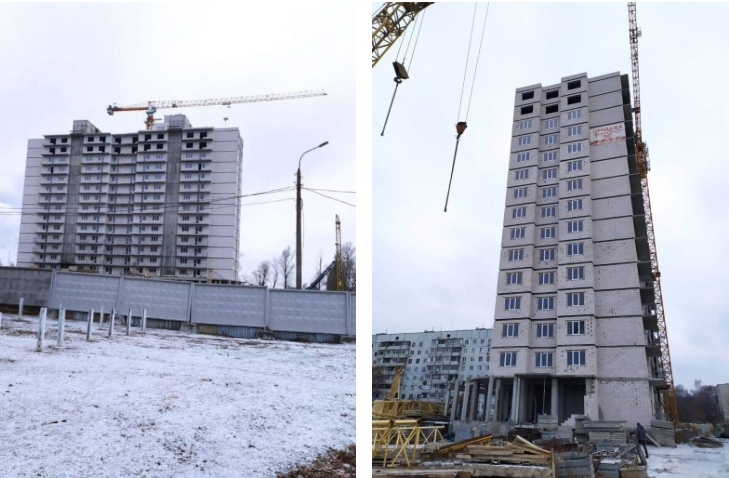 Хід будівництва ЖК Слобожанський квартал, груд, 2020 рік