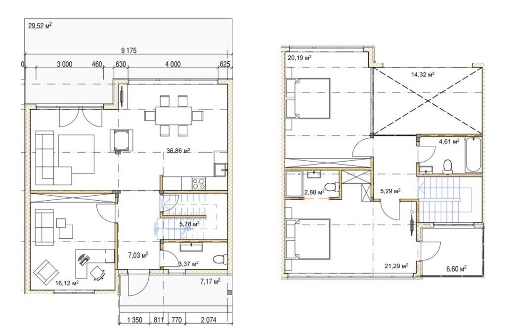 Дуплекс 135 м² в КМ River Garden від 31 037 грн/м², с. Осещина