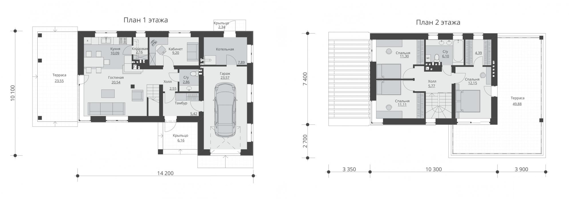 Котедж 150.6 м² в КМ Бугово від 11 239 грн/м², с. Молодіжне