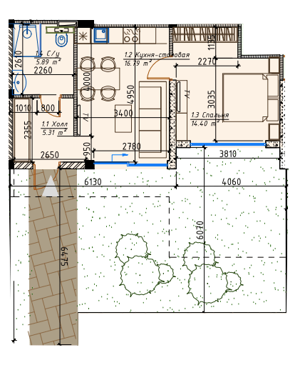 Таунхаус 48.7 м² в КМ River Garden від 30 801 грн/м², с. Осещина