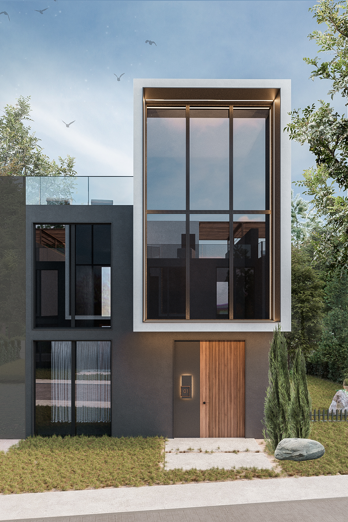 Таунхаус 134.4 м² в Таунхаус Elwood Townhouse від 18 899 грн/м², с. Білогородка