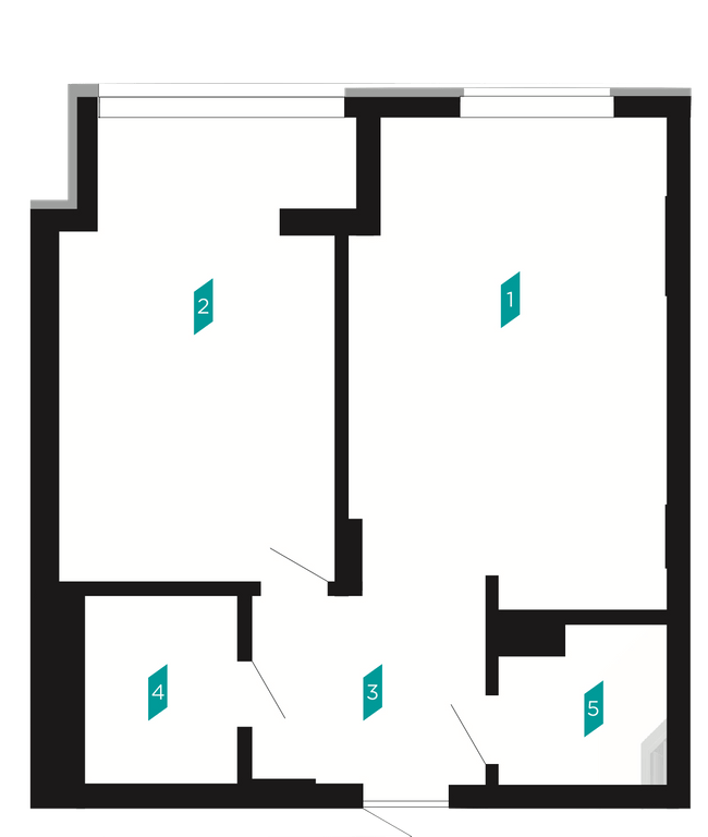 2-комнатная 50 м² в ЖК Manhattan от 15 500 грн/м², Ивано-Франковск