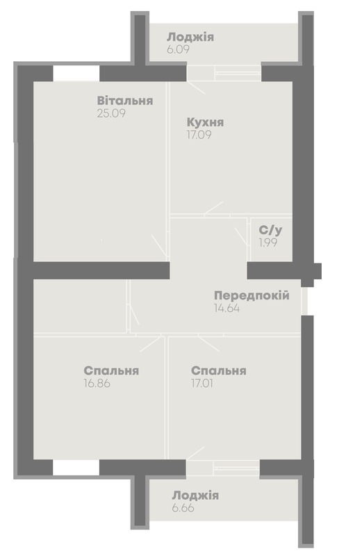 3-кімнатна 110.77 м² в ЖК Central House від 18 800 грн/м², Миколаїв
