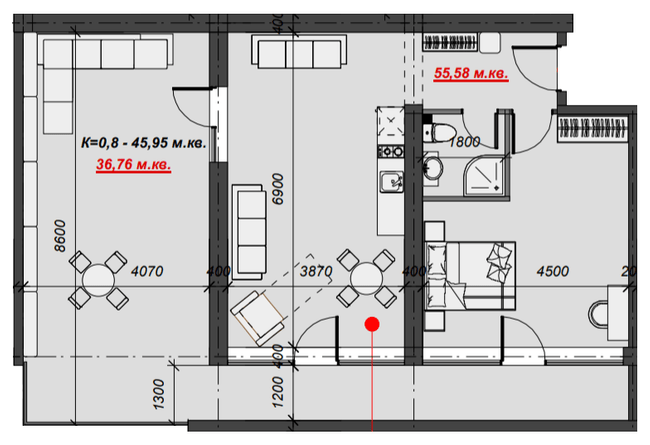 3-кімнатна 92.34 м² в ЖК Green Park Resort від 28 900 грн/м², с. Поляна