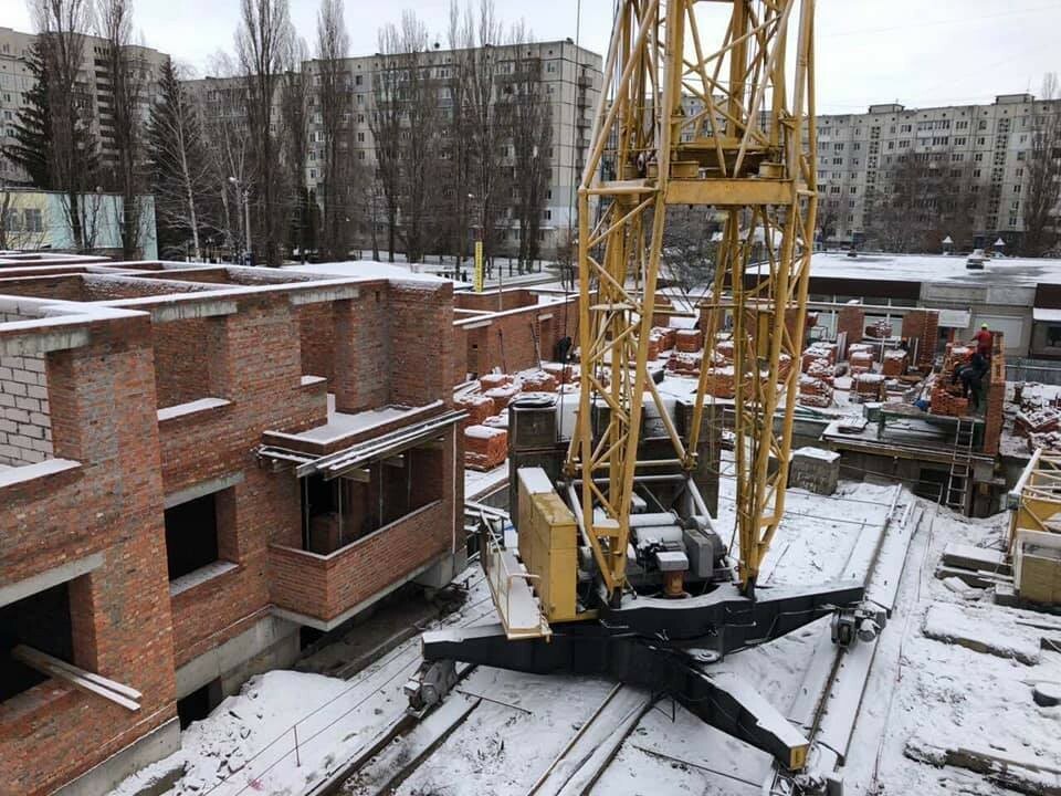 Ход строительства ЖК Мрія, дек, 2020 год