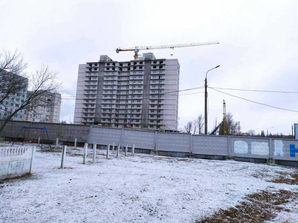 Хід будівництва ЖК Слобожанський квартал-2, груд, 2020 рік