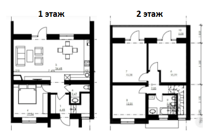 Таунхаус 120 м² в Таунхаус Cherry Town від 14 250 грн/м², м. Буча