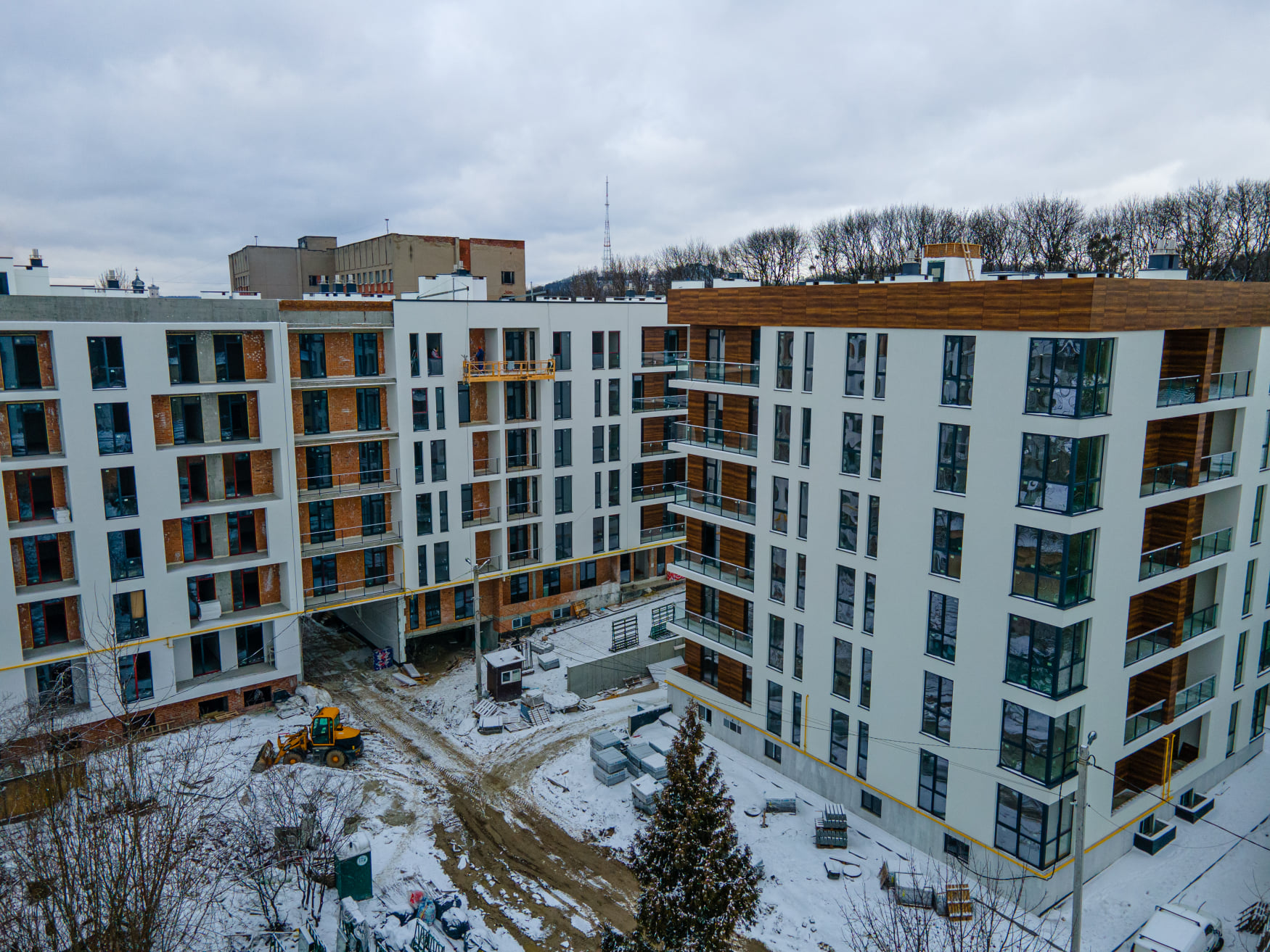 Ход строительства ЖК Globus Central Park, фев, 2021 год