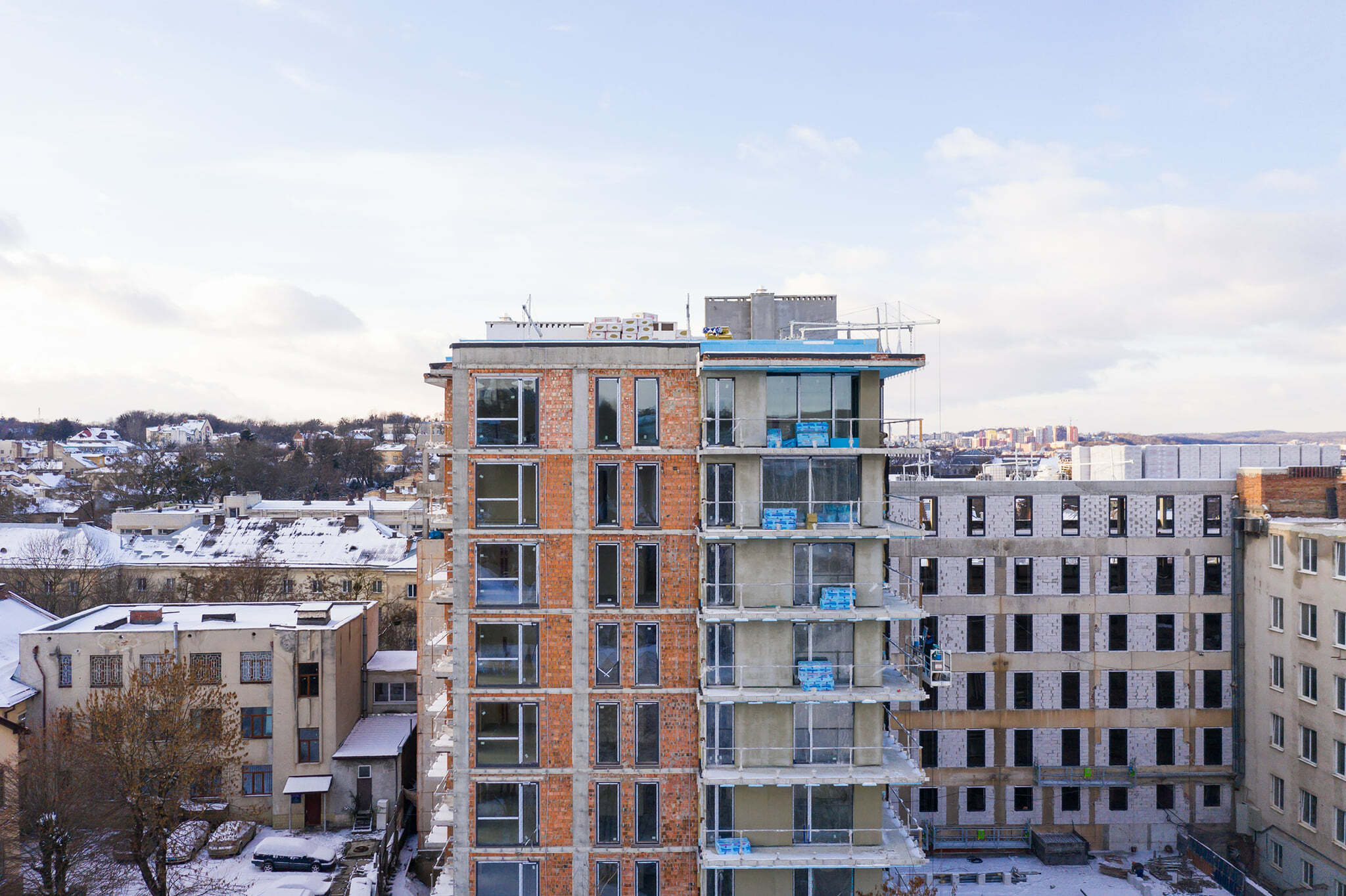 Ход строительства ЖК Grand Residence, янв, 2021 год