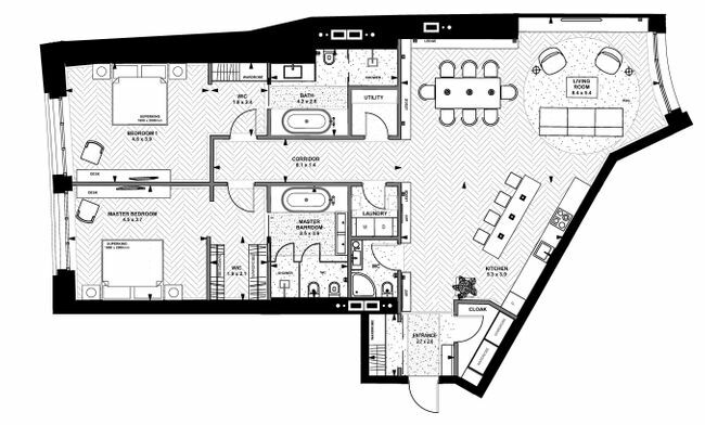 2-кімнатна 155 м² в ЖК Linden Luxury Residences від 140 300 грн/м², Київ