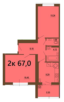 2-кімнатна 67 м² в ЖК Софія Клубний від 30 000 грн/м², с. Софіївська Борщагівка