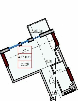 Смарт 28.2 м² в ЖК ITown від 35 250 грн/м², Одеса
