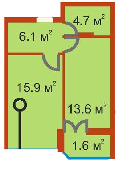 1-кімнатна 41.8 м² в ЖК Сяйво 2 від 20 000 грн/м², м. Ірпінь