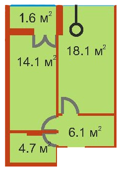 1-кімнатна 44.5 м² в ЖК Сяйво 2 від 20 000 грн/м², м. Ірпінь