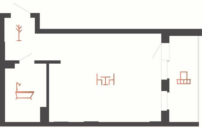 1-кімнатна 41 м² в ЖК Авторський від 20 500 грн/м², Івано-Франківськ