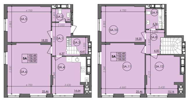 Двухуровневая 139.55 м² в ЖК Panorama от 14 000 грн/м², Луцк