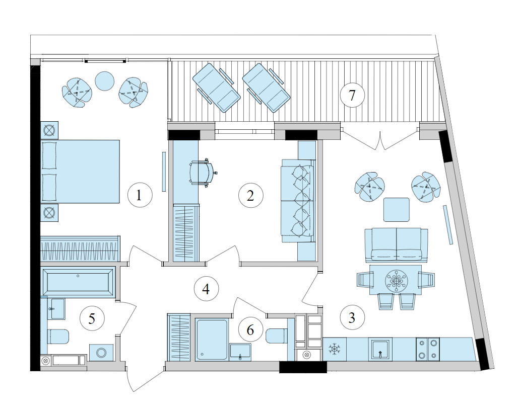 2-комнатная 65.63 м² в ЖК Park Lake City от 34 086 грн/м², с. Подгорцы