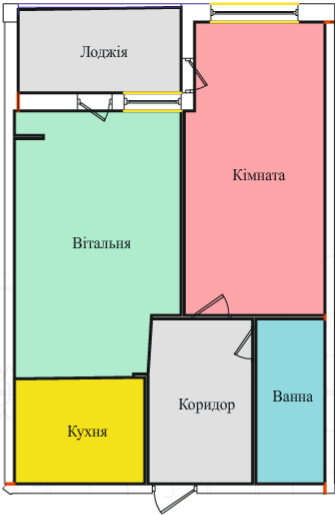1-кімнатна 55.44 м² в ЖК на просп. Злуки, ЗА, 5А від 14 000 грн/м², Тернопіль