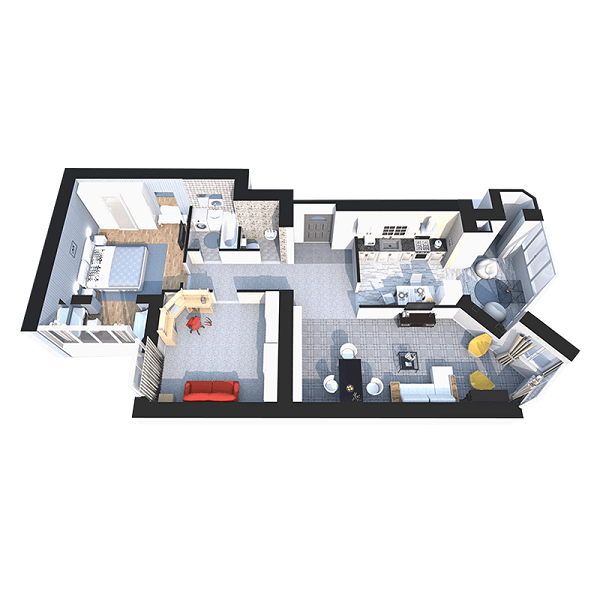 3-комнатная 101.4 м² в ЖК София Резиденс от 29 000 грн/м², с. Софиевская Борщаговка