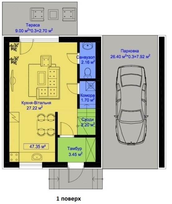 Таунхаус 104.19 м² в Таунхаус Lermontov от 15 740 грн/м², г. Ирпень