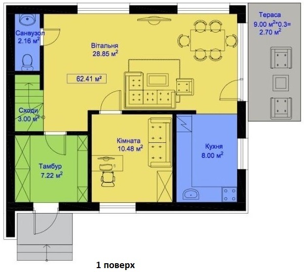 Таунхаус 117.66 м² в Таунхаус Lermontov от 15 303 грн/м², г. Ирпень