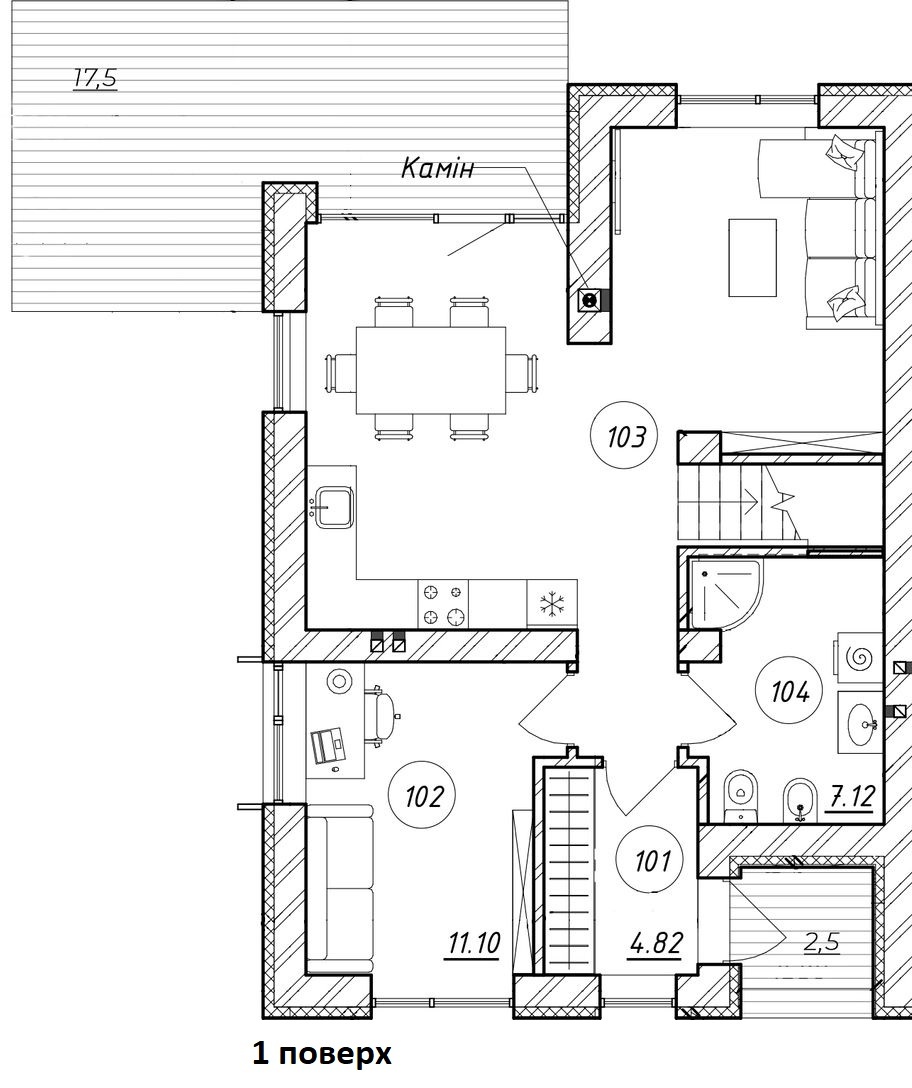 Дуплекс 140 м² в КМ Hidden House від 28 000 грн/м², м. Ірпінь