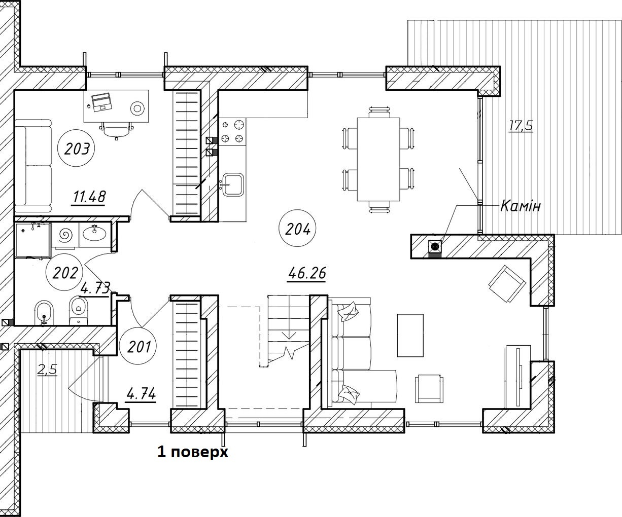 Дуплекс 156 м² в КП Hidden House от 26 923 грн/м², г. Ирпень