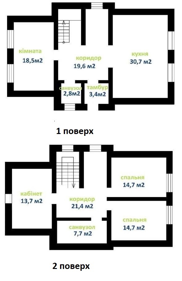 Котедж 147.2 м² в КМ Balukhova Hills від забудовника, м. Вишневе