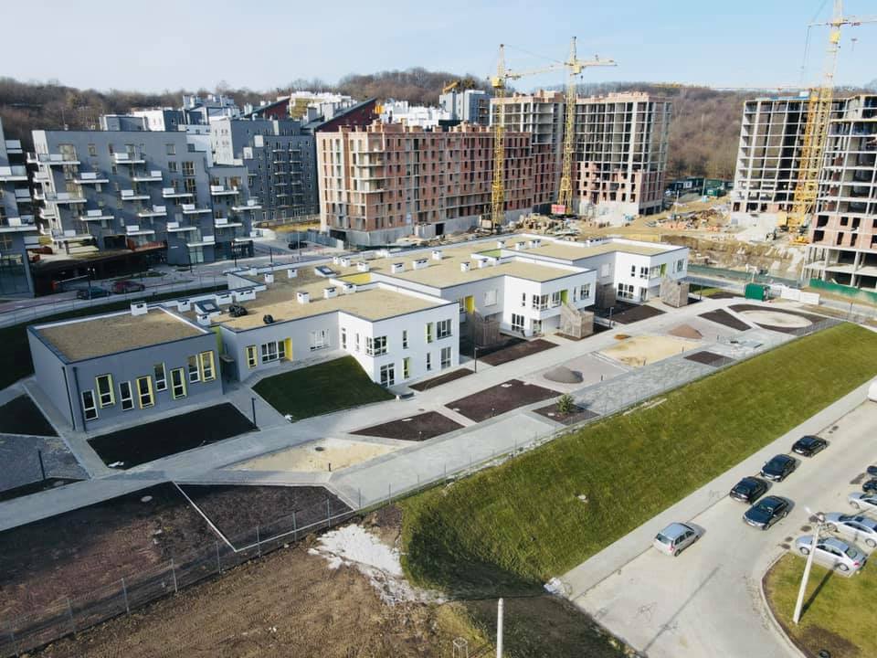 Ход строительства ЖК Малоголосківські пагорби, март, 2021 год