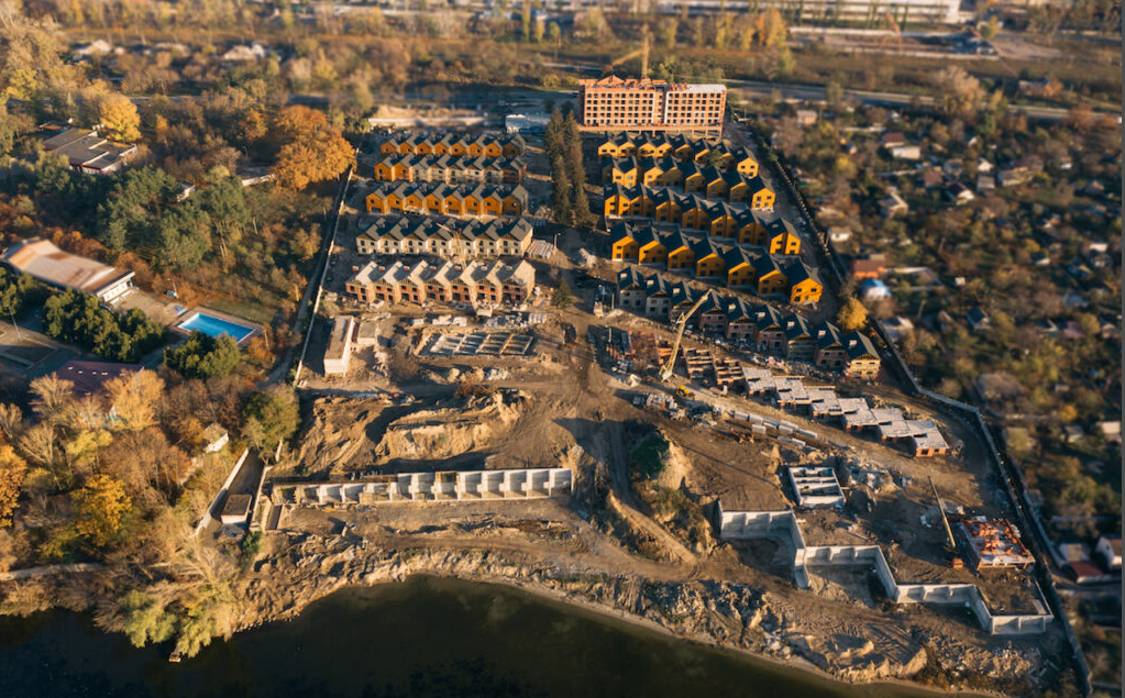 Ход строительства ЖК Comfort City Lagoon, ноя, 2020 год