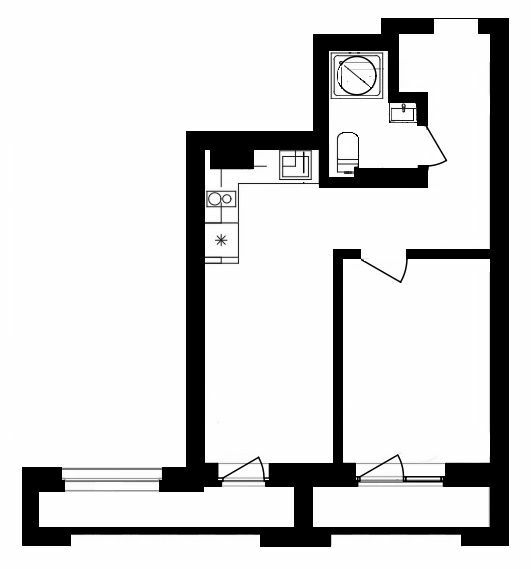 1-комнатная 35 м² в ЖК Z community от 30 000 грн/м², с. Софиевская Борщаговка