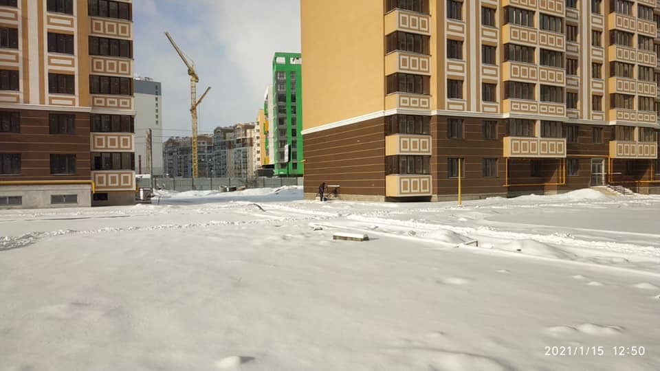 Ход строительства ЖК Квартал Крюковщина, янв, 2021 год