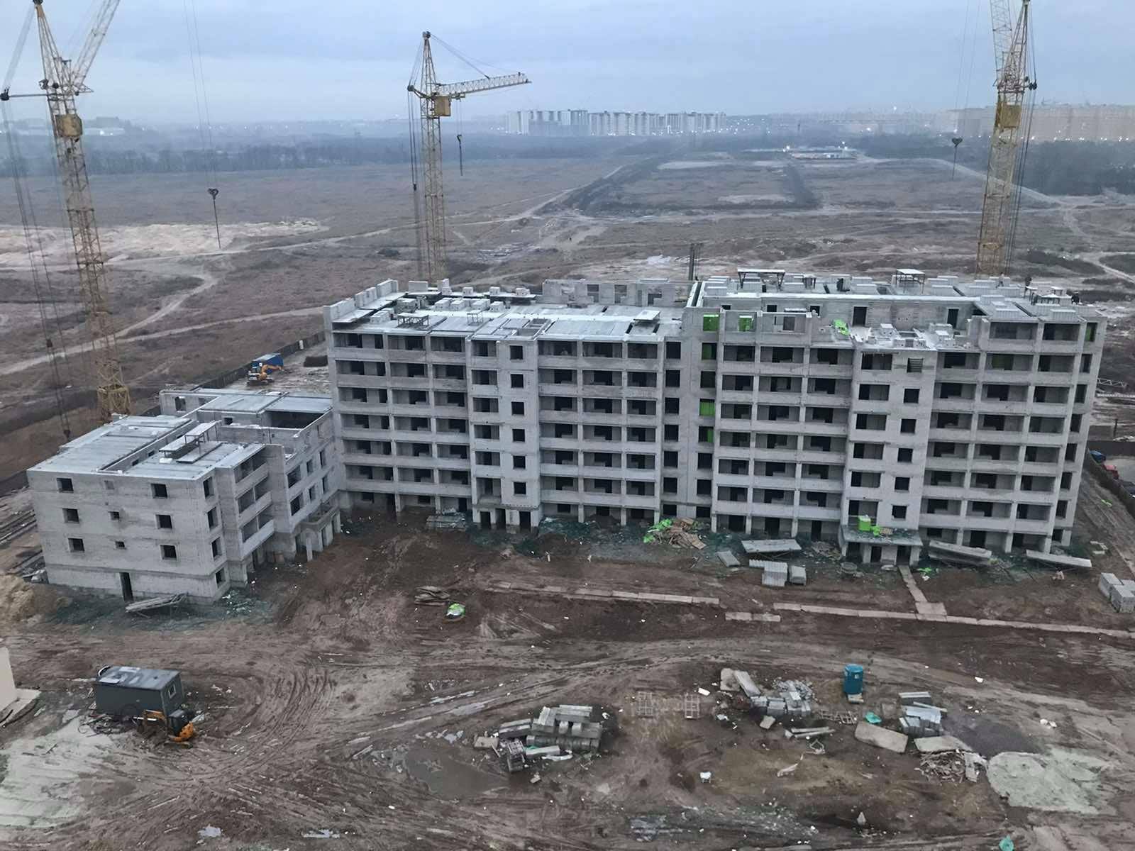 Хід будівництва ЖК Софія Київська, січ, 2021 рік
