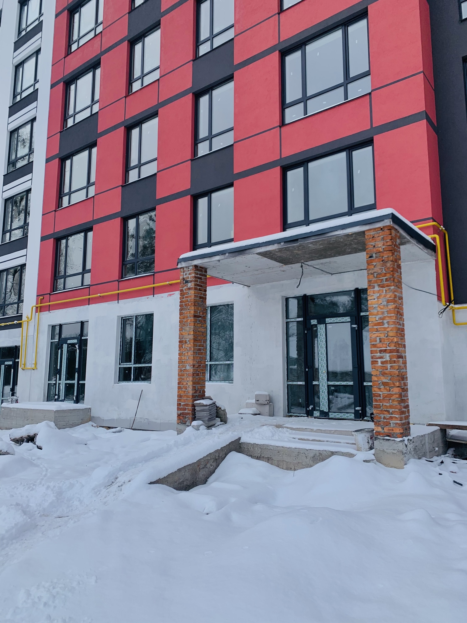 Ход строительства ЖК Новые Метры Club, фев, 2021 год