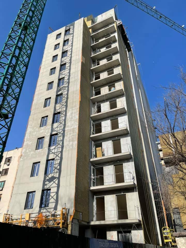 Хід будівництва ЖК Олімпієць, бер, 2021 рік