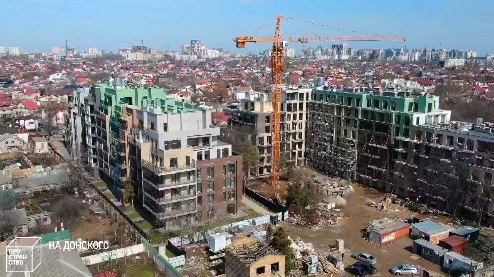 Хід будівництва ЖК Простір на Донського, бер, 2021 рік