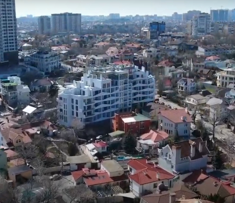 Хід будівництва ЖК Простір на Морському, бер, 2021 рік