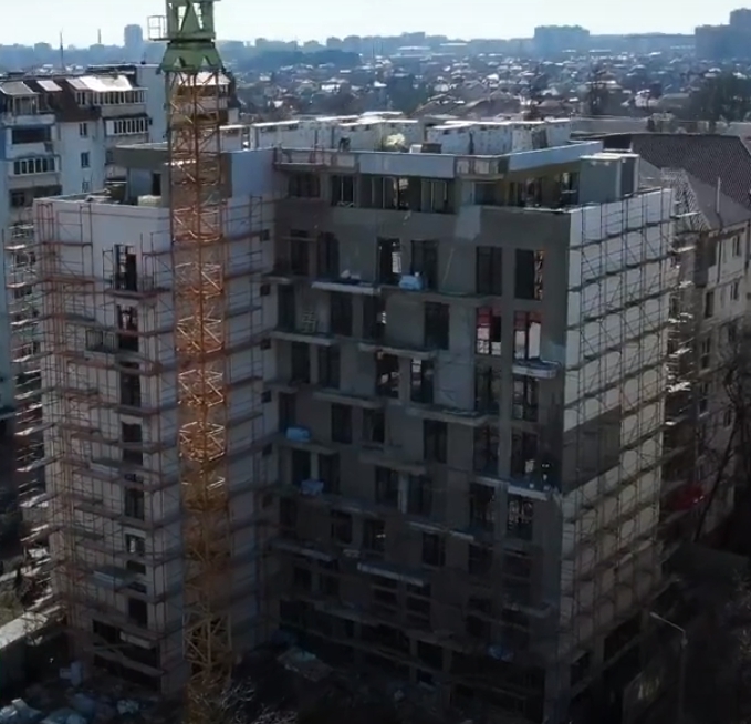 Хід будівництва ЖК Простір на Педагогічній, бер, 2021 рік