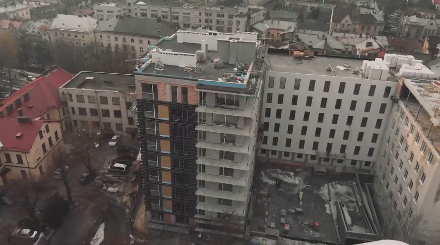 Ход строительства ЖК Grand Residence, март, 2021 год