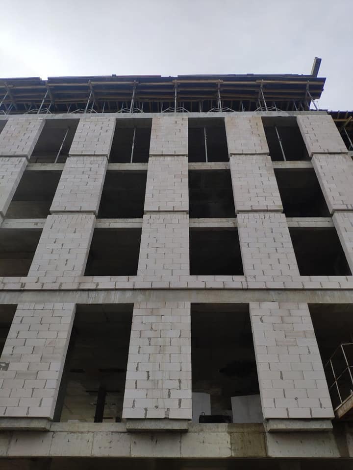 Ход строительства Апарт-комплекс Kristal Plaza, март, 2021 год