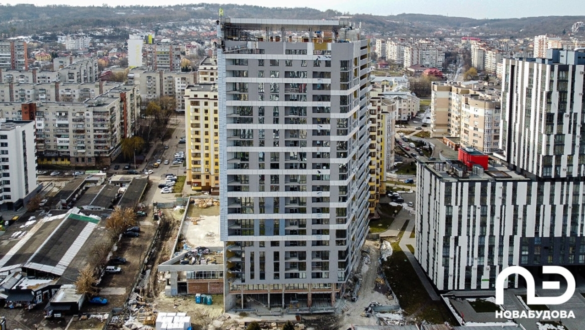 Ход строительства ЖК Счастливый Platinum, март, 2021 год