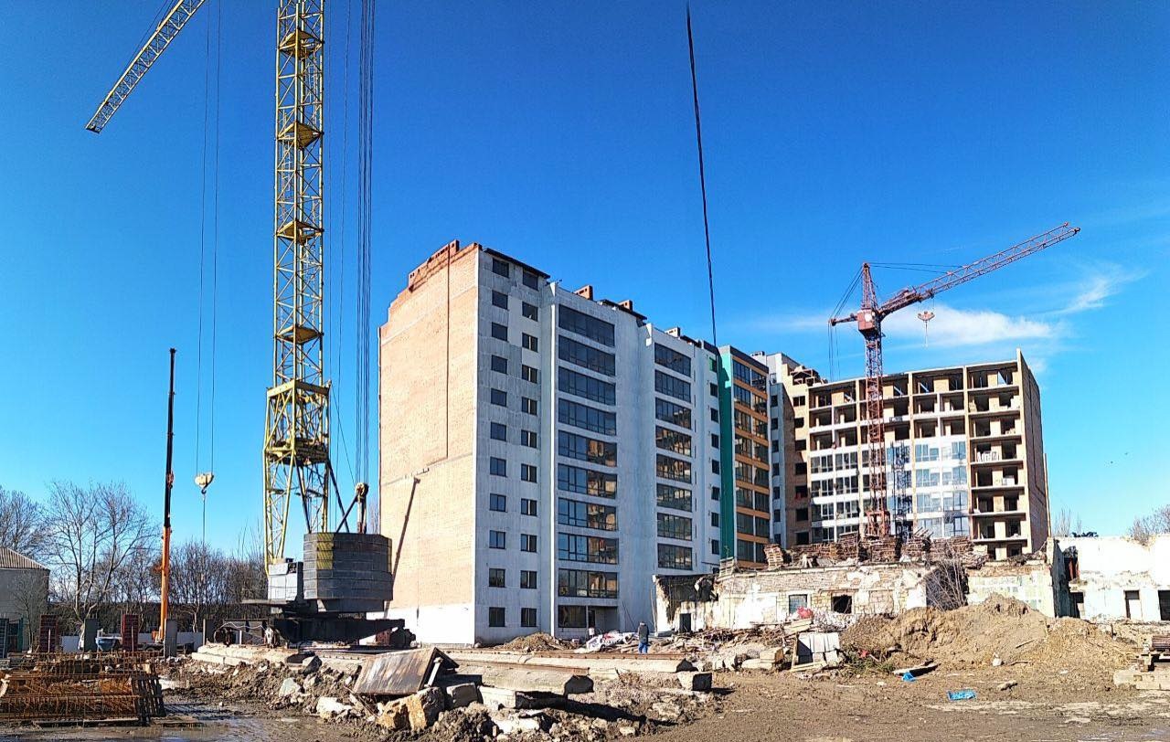 Ход строительства ЖК Мечта Николаев, март, 2021 год