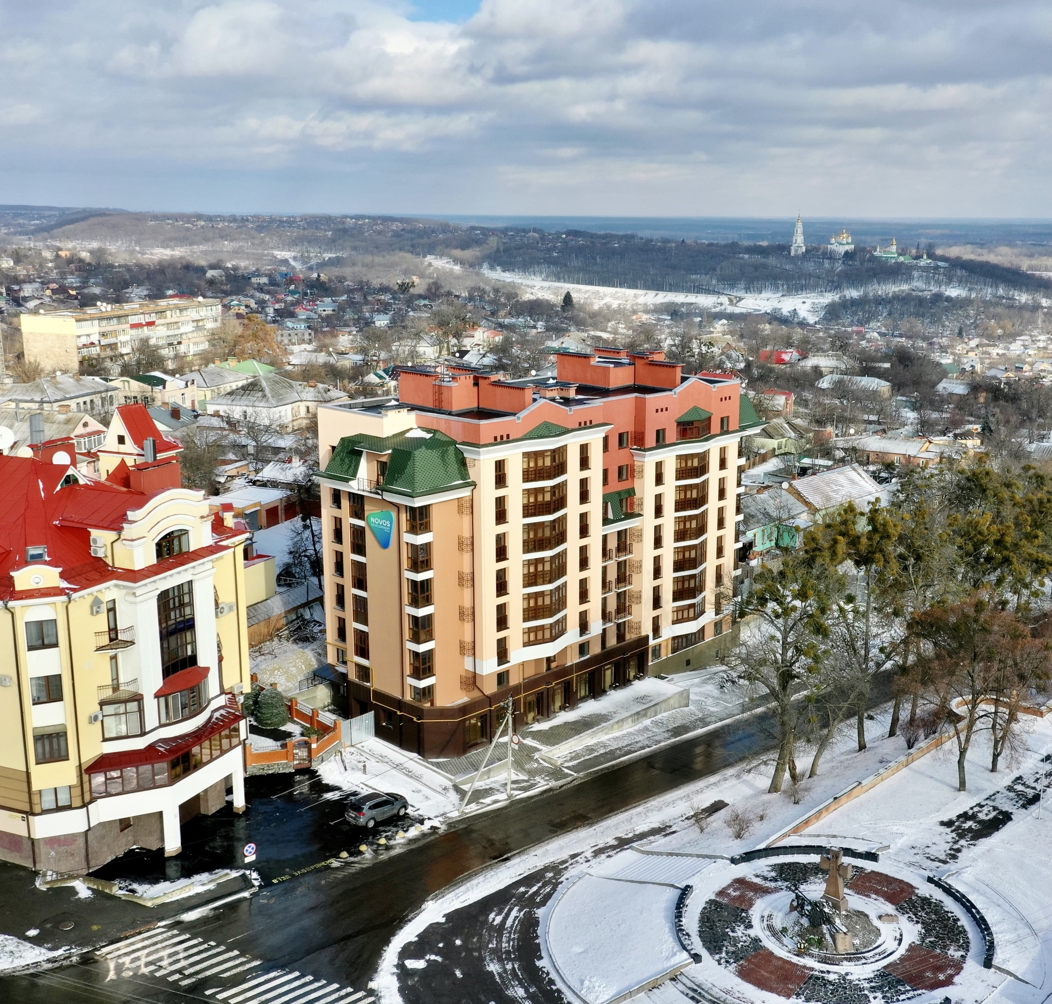 Хід будівництва ЖК Козацький, лют, 2021 рік