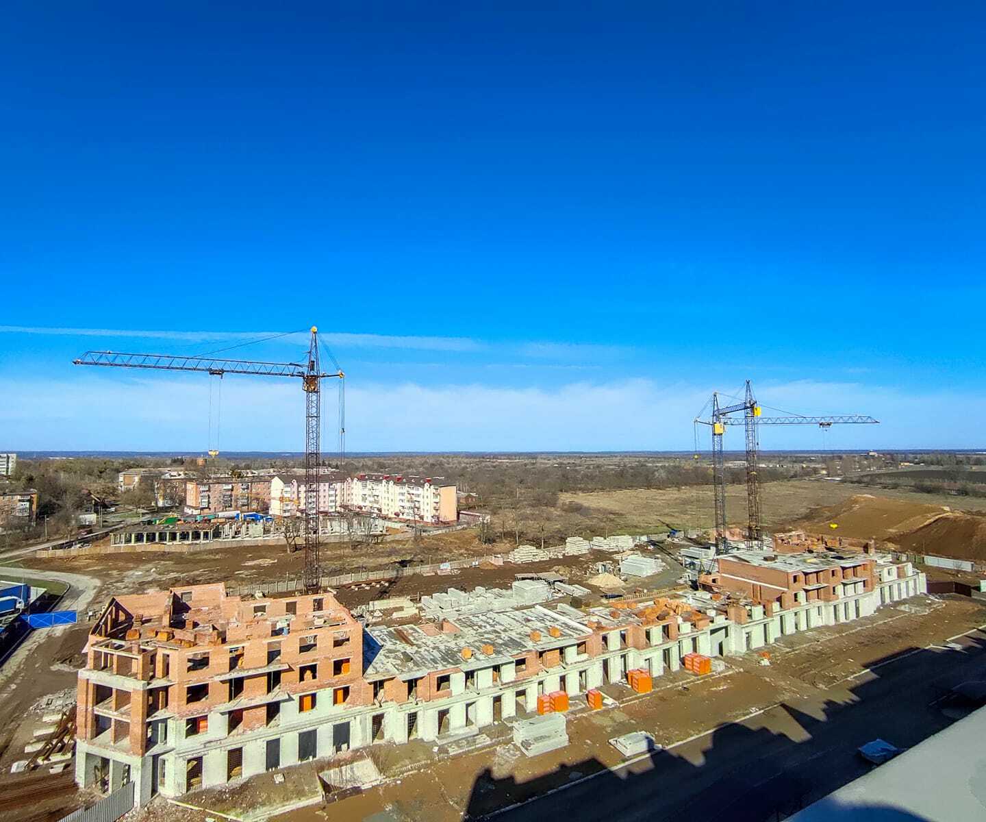Ход строительства ЖК Греків Ліс, апр, 2021 год