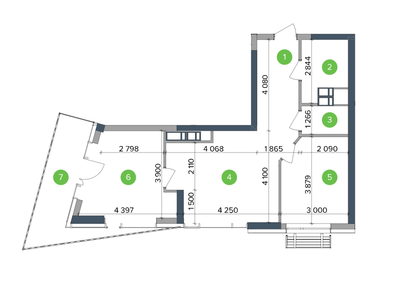 2-комнатная 65.21 м² в ЖК Метрополис от 35 978 грн/м², Киев