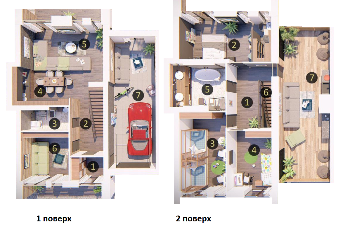 Котедж 225 м² в КМ Family Park Residence від 20 267 грн/м², м. Буча