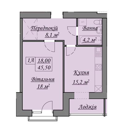 1-комнатная 45.5 м² в ЖК Містечко Козацьке от 13 800 грн/м², Ивано-Франковск