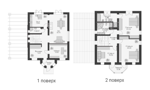 Коттедж 196 м² в КГ Park House от 41 633 грн/м², с. Гора